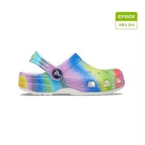 [크록스]본사 클래식 SPRAYDYE 클로그 토들러 화이트 멀티 208094-94S 916151