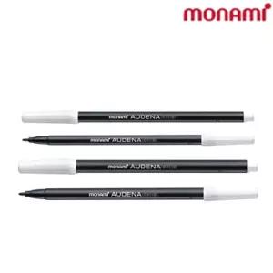 (12개입 1타스) 모나미 어데나 컴퓨터용 싸인펜/사인펜/플러스펜/드로잉펜/고급/싸인팬/얇은/싸이펜/검정