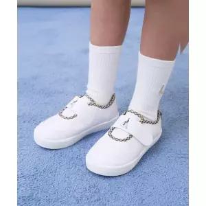 매장정품 빈폴 BEANPOLE KIDS 체크포인트 벨크로 실내화 베이지 (BI61K3U01A) BI61K3U01A 582078