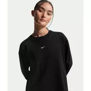 나이키 NIKE 스포츠웨어 오버사이즈 긴소매 티셔츠 W - 블랙:화이트 IH7599-010 917889