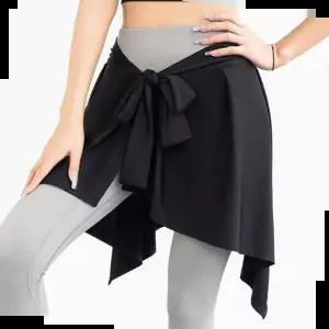 와이존 힙 커버 랩스커트 타입 끈치마 요가 필라테스