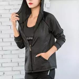 여자여름추리닝 배색라인 운동복나시 후드집업 트레이닝복 요가 스포츠 일상복