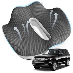 ZNDAW 트럭 운전자용 XL 시트 인체 신경통 위한 꼬리뼈 쿠션, (다크 커버가 메모리 방지 완화를 그레이) 폼 드라이버 베개 요추 세탁 있는 편안한 지지 미끄럼 가능한 통증 자동 좌골 공학적