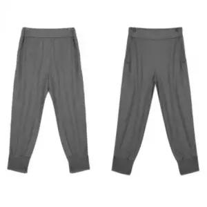 여성용 편안한 밴딩 배기핏 8부 트레이닝 팬츠 운동복 여자가을바지 빅사이즈여성바지