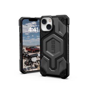 URBAN ARMOR GEAR iPhone 14 (6.1) 2022 MagSafe MONARCH PRO UAG-IPH22MA-PMS-SV 대응 내충격 케이스 대응