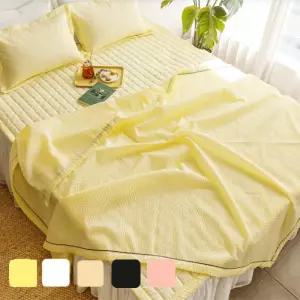 샤를 시어서커 냉감 홑이불SS 허니베이지 단품