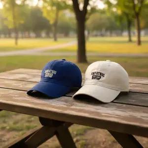 레터링 캡모자 볼캡 야구모자 6color DK-0066