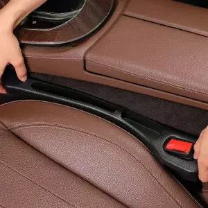 차량 좌석 틈새 보조 수납함 운전석 조수석 사이 소품 정리 보관 가죽 패드