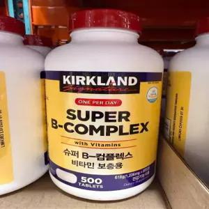 커클랜드 슈퍼 B 컴플렉스 500개입 1개