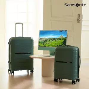 [쌤소나이트][런칭가476,000] 수하물 기내용 2종세트 OC2LITE 캐리어 55/68 SLATE GREEN
