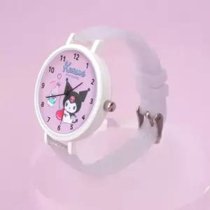 쿠로미 바늘시계 학생 캐릭터 손목 선물 명절 실리콘
