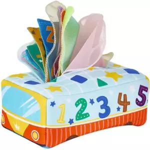 바스락 촉감놀이 장난감 12개월 티슈 뽑기 헝겊 교구 놀이방 아기 감각 생일 어린이날