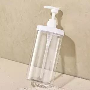 주방 세제 용기 리필용 디스펜서 욕실 투명 샴푸 통 화장실 펌프형 용품