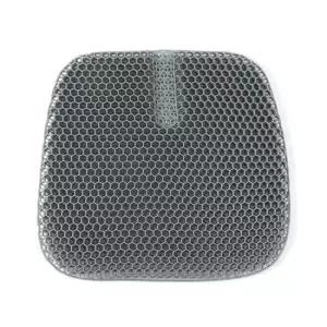 여름용방석 논슬립 메쉬 커버 U형 그레이 허니콤 벌집 쿨 방석