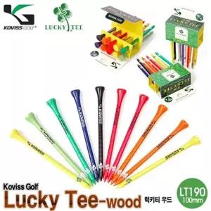 [하프클럽/코비스골프]골프 필드용품 코비스 LUCKY TEE LT190 롱롱티 100mm