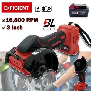 밀워키 18V 배터리 무선 앵글 그라인더 3인치 광택기 미니 다이아몬드 밀워키 절단 연마 컷오프 공구