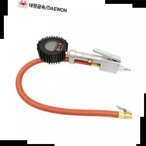 타이어공기주입 대원금속-타이어 게이지 공기주입기 디지털 DW-101DA