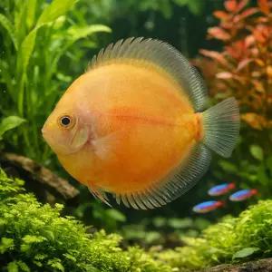 오렌지 디스커스 1마리