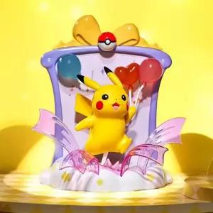 포켓몬 해피 파티 피카츄 입체 디오라마 피규어 캐릭터 장난감