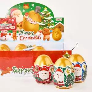 크리스마스 랜덤 알깨기 서프라이즈 에그 장난감 세트 12개입