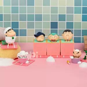 짱구는못말려 욕실 랜덤 피규어 미니어처 캐릭터 장난감 굿즈 15개입