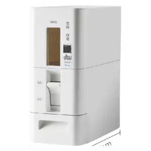 자동계량쌀통 방습 가정용 원두 방충 잡곡통 쌀보관통 커피 스테인리스 주방 쌀통 쌀디스펜서