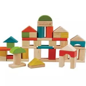 쌓기놀이 EverEarth 원통 쌓기 블록 블록쌓기 학습완구 오감자극 지능개발 50pcs