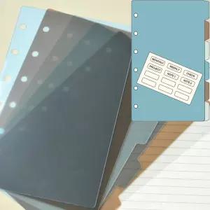 레이메이 다빈치 6공 다이어리 컬러 인덱스 A7