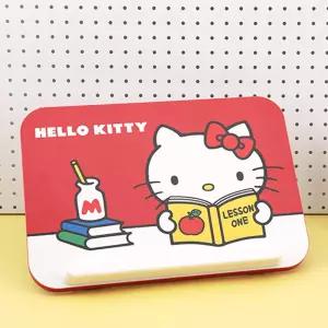 헬로키티 1단 독서대 663738미니 휴대용 캐릭터 팬시 받침대 책받침대