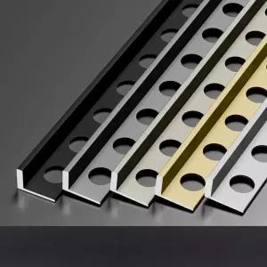 졸대 싱크대 걸레받이 골드 타일코너비드 7M L자 5m 매트 스텐 8mm 오렌지