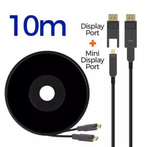 디스플레이포트 분리형 광케이블 1.4 8K 10M DP10AOC-DD