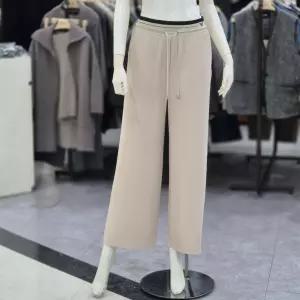 [레노마레이디]레터링 밴드 일자 팬츠  R2H11WSL030