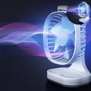 사무실선풍기 LW 카운터탑 탁상용 선풍기 3단 풍속조절 충전식 H28