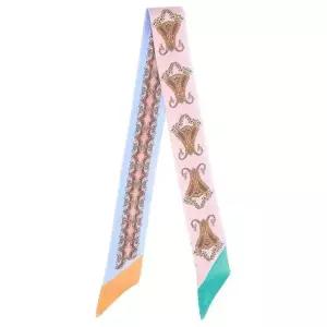 [에트로] 더블 페이즐리 모티프 실크 스카프 137614109