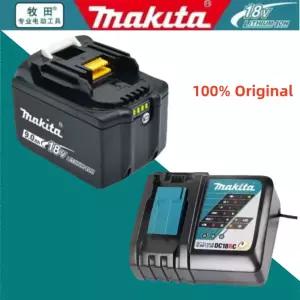마끼다배터리 호환 마키타 100% 18V 9Ah 대용량 배터리 앵글 그라인더 공구 배터리충전기전기 드릴