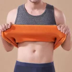 남자 2컬러 따뜻하고 편한 겨울 기모나시 이너웨어 발열나시 남성