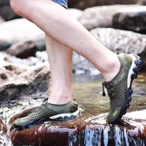 남성 아쿠아슈즈 가벼운 등산 계곡 캠핑 겸용 여름 샌들화
