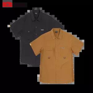 [케이투세이프티] 편한워크웨어 SH-2401 (블랙) / SH-2402 (브라운) 기능성 반팔셔츠