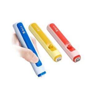 지워지는 볼펜 열감지형 볼펜지우개 에어 충전식 핫 A 블루