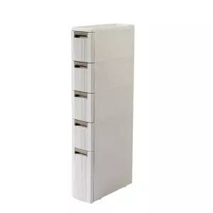 좁은 틈새 서랍형 수납장 주방 욕실 냉장고 옆 정리 선반