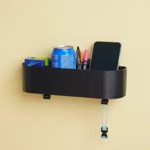 차량용 멀티 뒷좌석 수납함 시트 포켓 컵홀더 헤드레스트 후크 걸이 정리함 C64