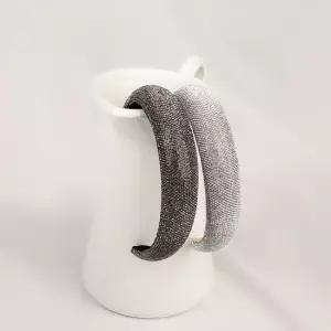 시후주얼리 샤이니 스팽글 볼륨 헤어밴드 HA891Hb 포인트머리띠 스팽글 블링 헤어끈