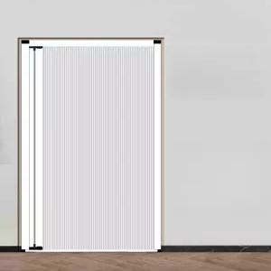 가벽 간이 조립식 공간분리 파티션 커튼 무타공 슬라이딩