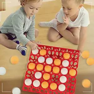 어린이 롤렛 모임 단체 보드게임 탁구공 보드 빙고 가족 게임 계란판 20I WFG1QO0