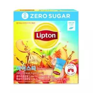 립톤 제로슈가 아이스티 복숭아 5gx30T 식음료 차류 유니레버