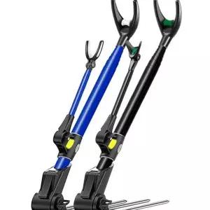 거치대 접이식 낚시용 로드 낚시대 받침대 지지대 꽂이 스탠드 스테인리스 휴대용 신축형 낚싯대 각도 부식