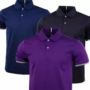 남성 카라 티셔츠 데일리 기능성 여름 남성 반팔 카라 티 캐주얼 흡한속건 골프웨어 스포츠 라운딩 여성