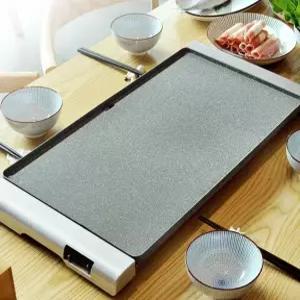 전기 돌판 팬 용 철판 차례 그릴 구이 불판 전부치는팬 특 대형 스테이크 명절