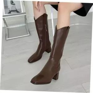 겨울워커 홀릭 여성 부츠 천연가죽 롱부츠 HSM017