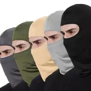 쿨 바라클라바 스포츠 라이크라 남성 냉감 바라클라바 여성 사계절 흡수력 가리개 마스크 골프 얼굴